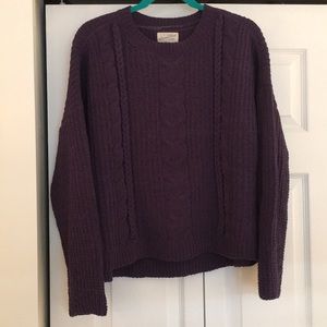 NWT Dark purple sweater